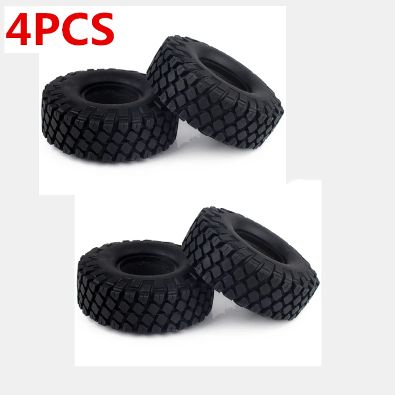 

4PCS 1.9" Rubber Tires 115mm For RC 1/10 Scale D90 SCX10 Rock Crawler Climbing Car