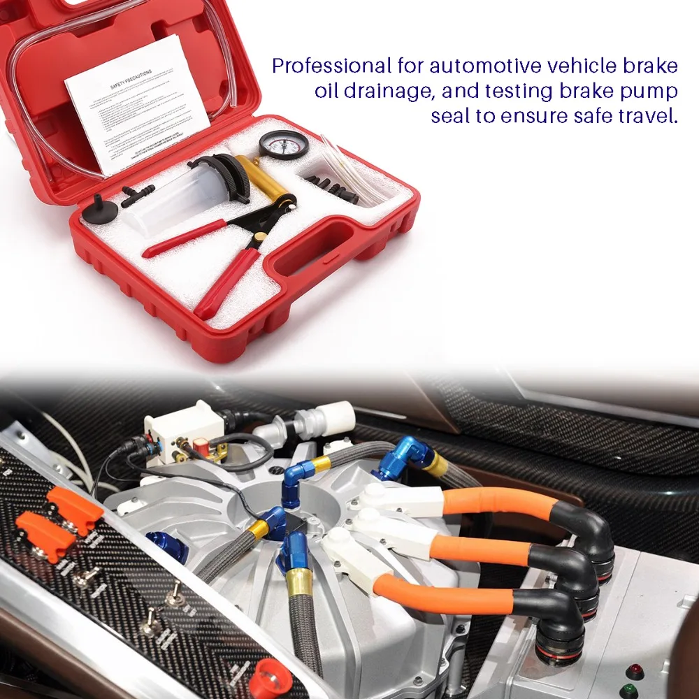 Универсальный ручной инструмент для прокачки тормозной жидкости сделай сам