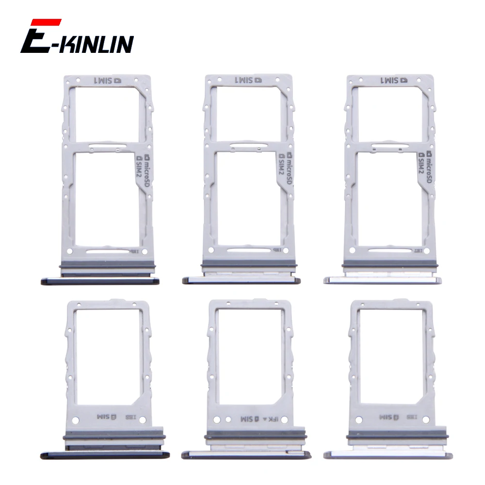 

10pcs/lot Sim Micro SD Card Socket Holder Slot Tray Reader For Samsung Galaxy Note 10 Plus 5G N970 Adapter Container Connector