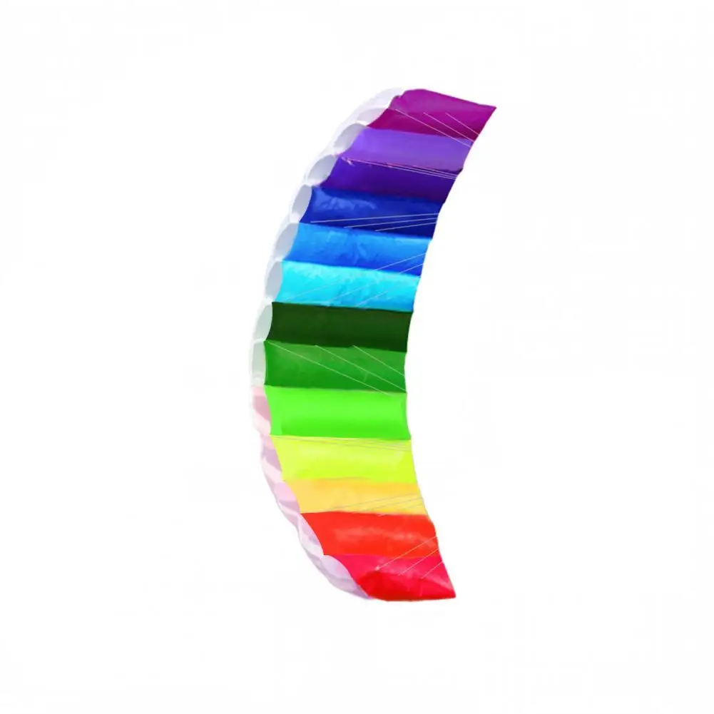 

50% Hot Sale Power Kites Colorful Large Fast Speed Rainbow Dual Line Stunt Kite for Gift Fashion Rainbow Dual Line Flying Kite
