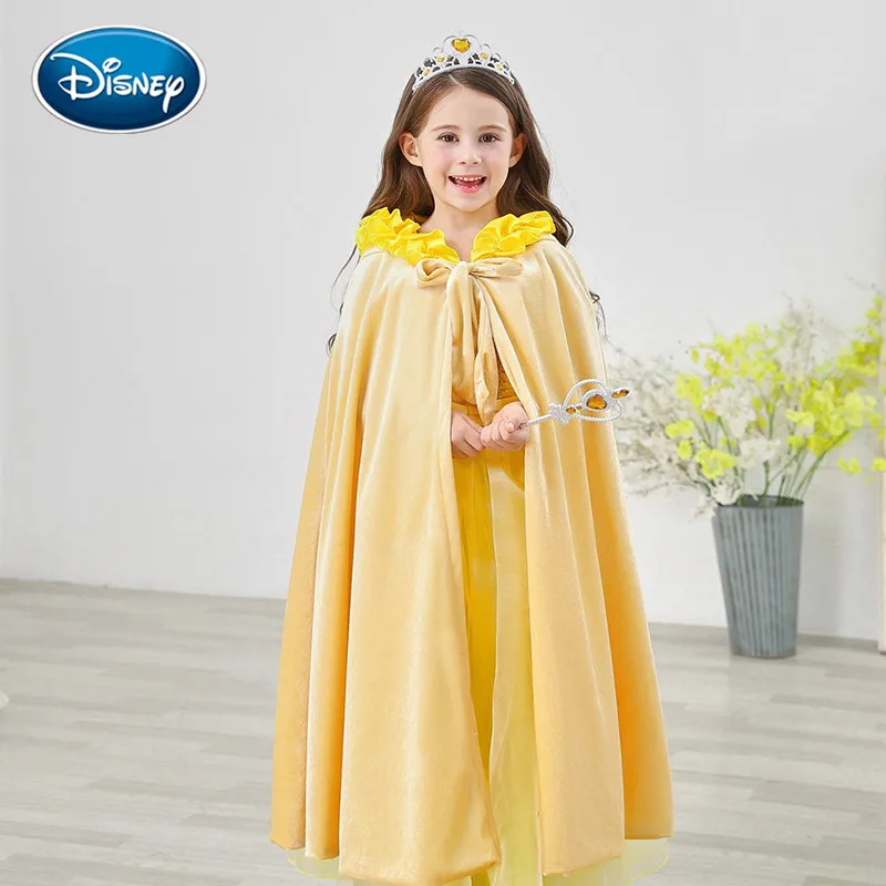 Накидка в пол для девочек из мультфильма Холодное сердце накидка феи Белль