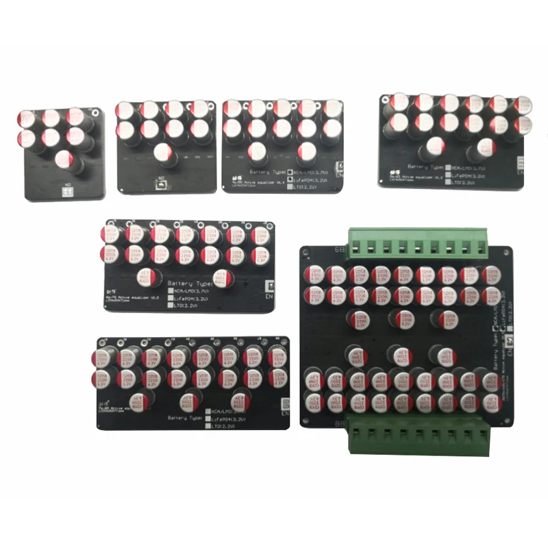 Active BMS 3S 4S 5S 6S 17 21S 1A 3A 5A 6A емкостная балансировочная плата Li Ion Lifepo4 LTO литиевая