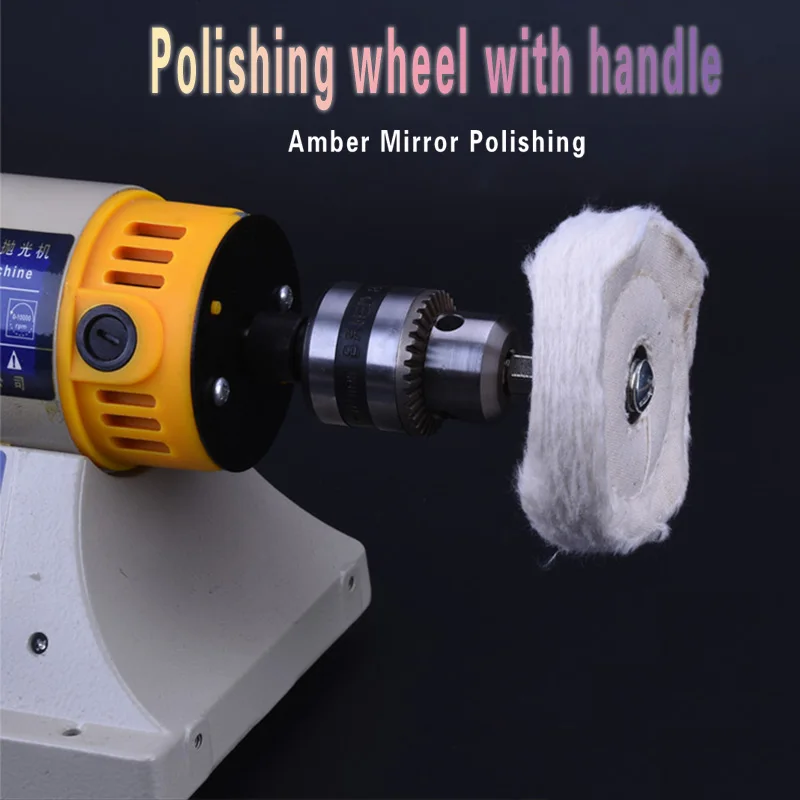 

6Pcs Polishing Buffing Pad Mop Wheel Drill Kit Polishing Wheel Cloth Cotton Polishing Mops Pad For Rotary Metal Jewelry