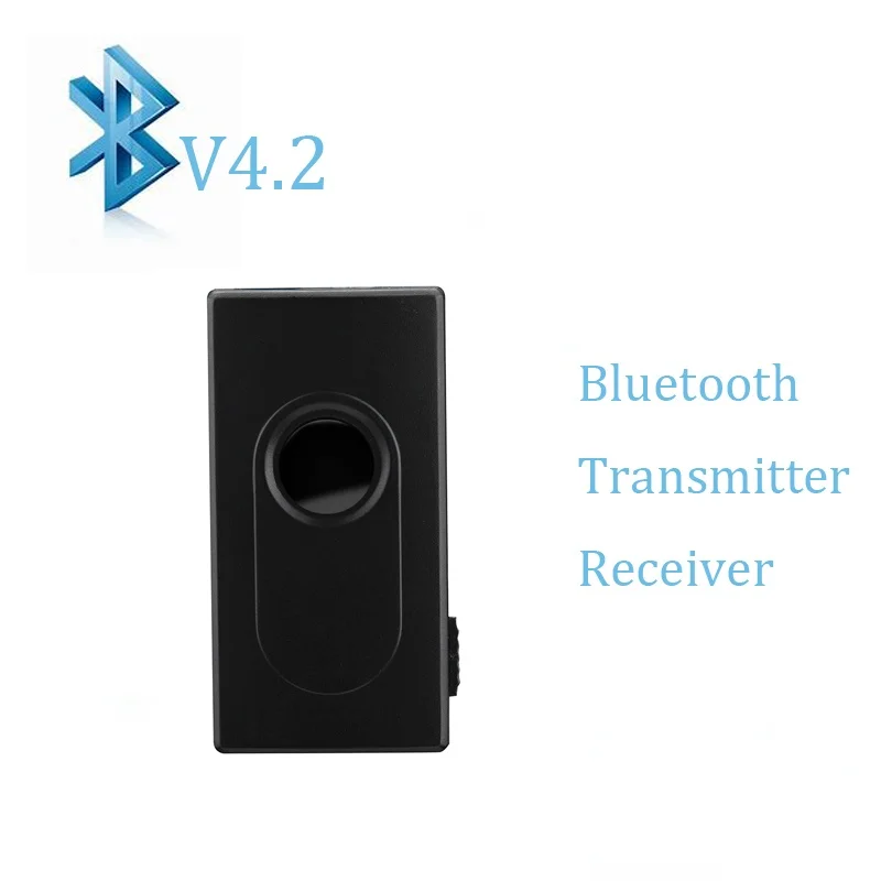 Bluetooth V4.2 2 in 1 Adapter Transmitter Receiver Wireless A2DP 3.5 mm Stereo Music Phone PC MP3 MP4 | Электроника