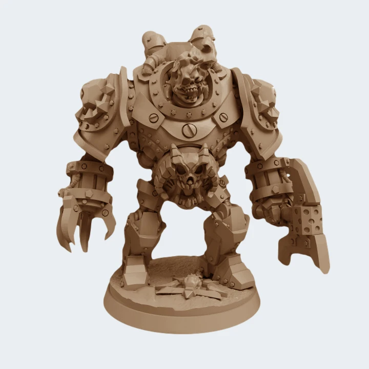 

38mm 56mm Resin Model Kits Skeleton Robot Figure Unpainted No Color RW-130