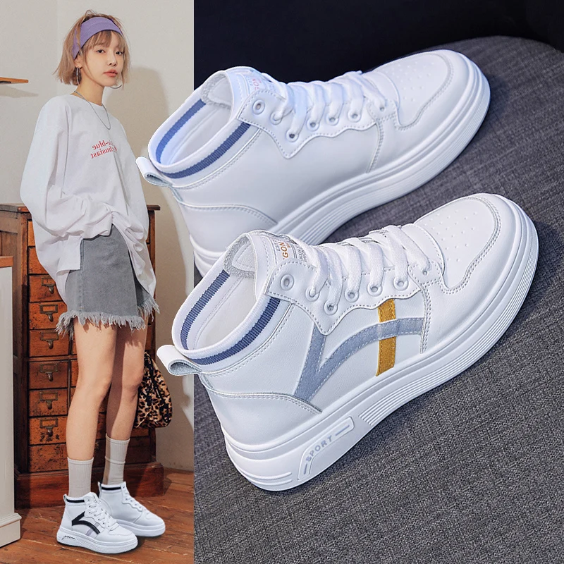 

Sneakers ladies high-top lightweight running sneakers casual casual breathable shoes non-slip comfortable