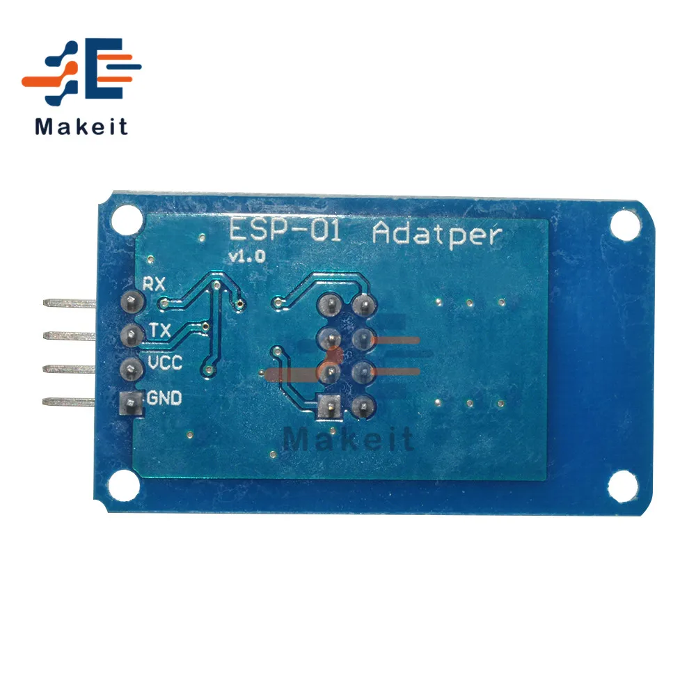 ESP8266 ESP 01 01S серийный WI FI Беспроводной модуль адаптера 3 V 5V ESP01 ESP01S для Arduino