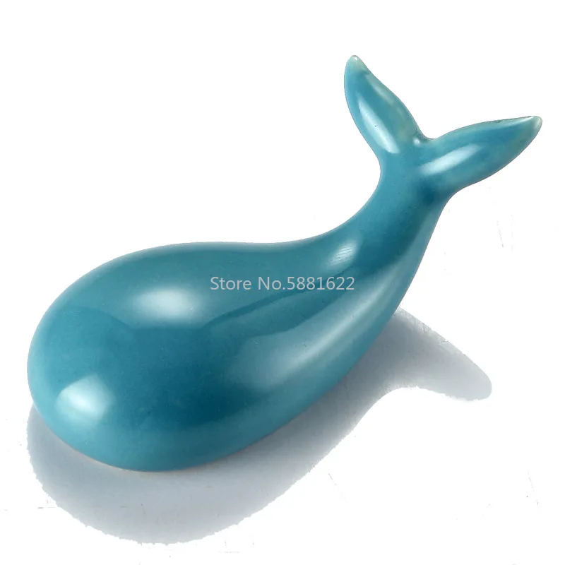 Creative and cute ceramic household whale chopstick holder personalized pillow tableware set | Дом и сад