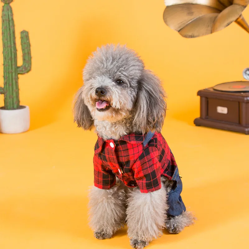 Hipidog Бесплатная доставка красного и черного цветов Рубашка с рисунком Собаки