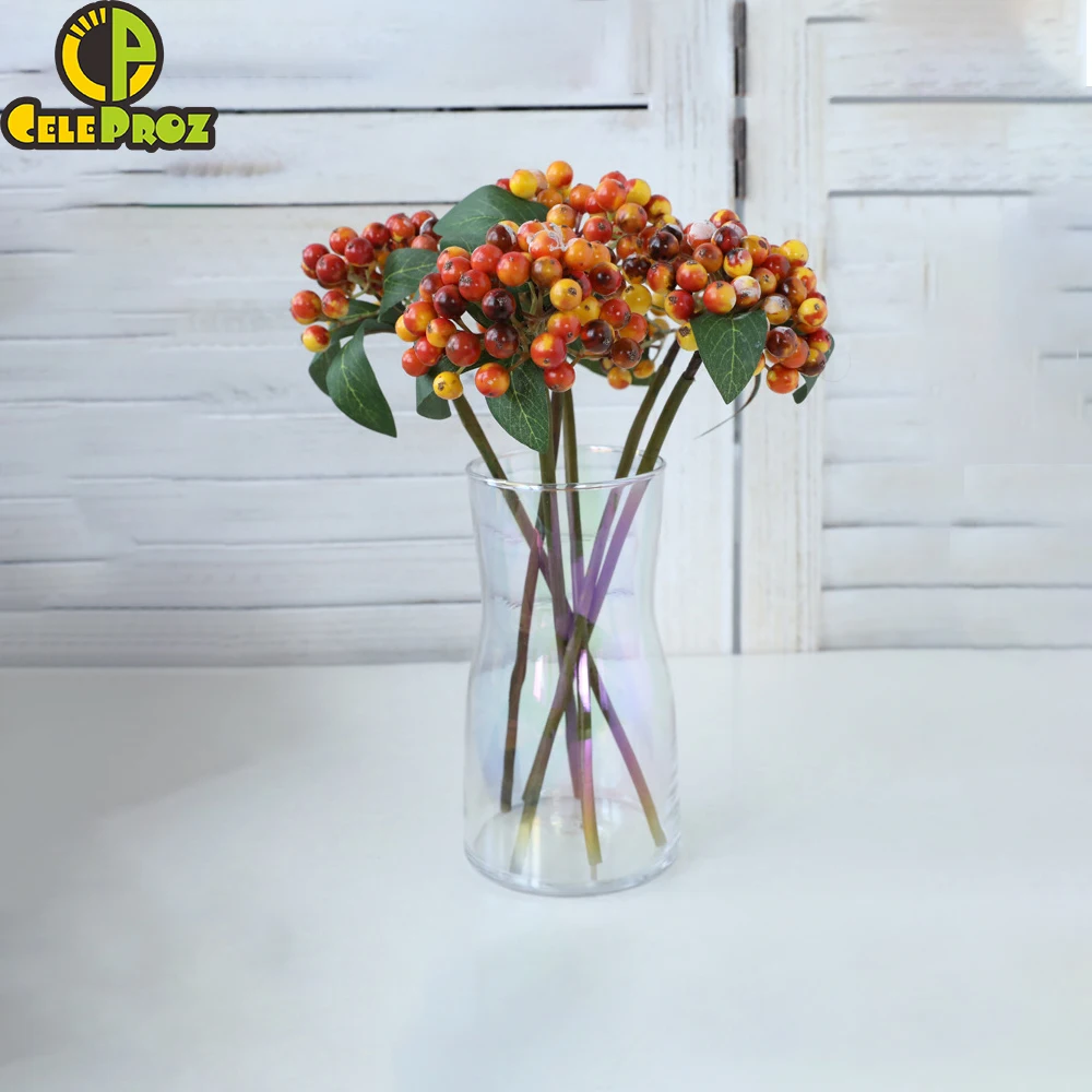 1 шт. 30 см искусственная ягода рождественское маленькое Ягодное украшение для