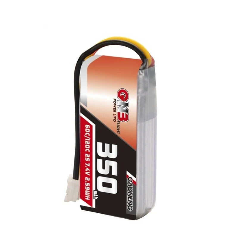 5 unids/set Gaoneng Gnb 350Mah 2 7,4 V 60C/120C HV bater&iacute;a Lipo XT30 enchufe/PH2.0 enchufe para Beta75X Rc Drone Dron de carreras con visi&oacute;n en primera persona-2