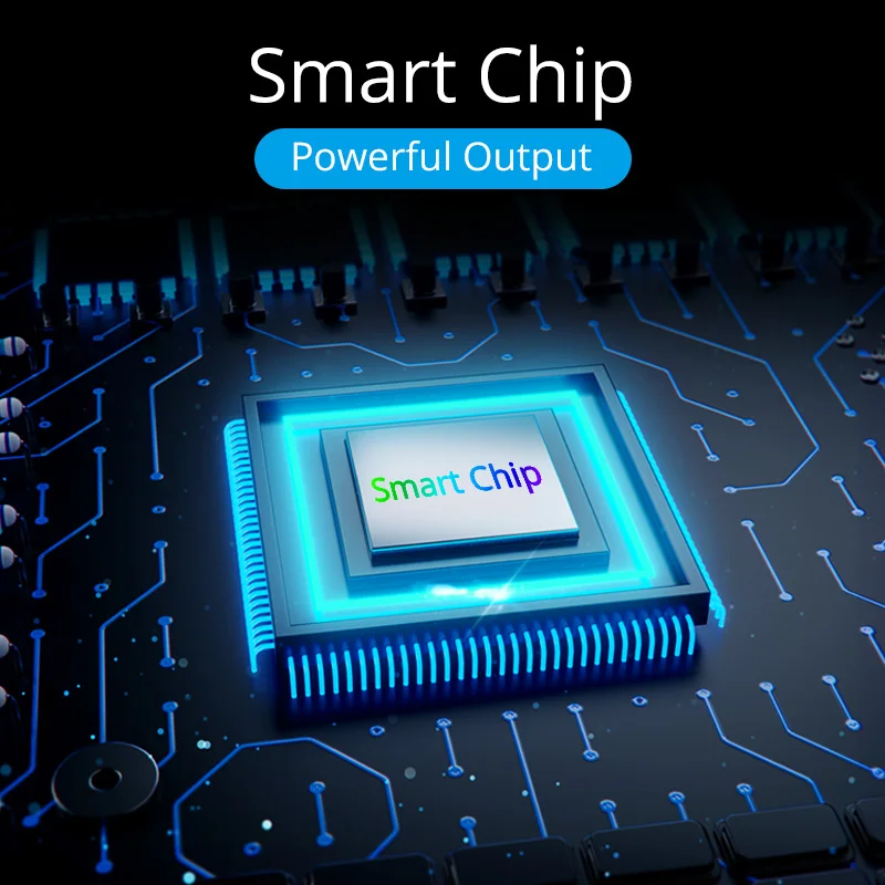 Сетевое зарядное устройство с 3 USB-портами и поддержкой быстрой зарядки |