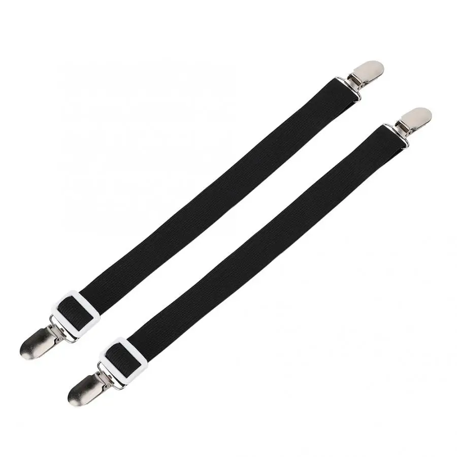 2Pcs Bed Sheet Clip Fastener Multipurpose Straps Gripper Non-slip Fasteners Mattress Holder (White) | Дом и сад