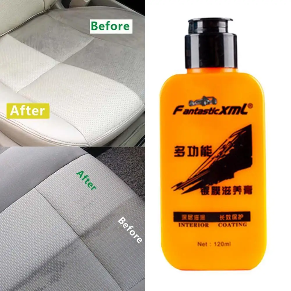 

Car Inside Leather Renovated Coating Paste Decontamination Cleaner Car Anti-aging Leather Interior I3A7 Refurbishing L4T5