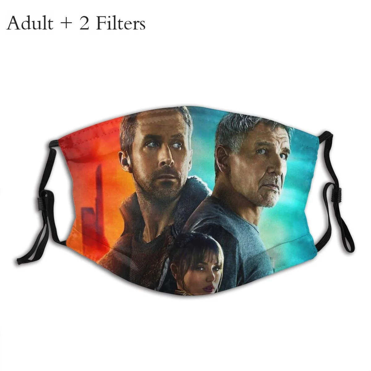 

Blade Runner Rick Deckard Action Sci-Fi Movie Cloth Masks Rachael Face Mask Mouth Cover With Filters Facial Protective