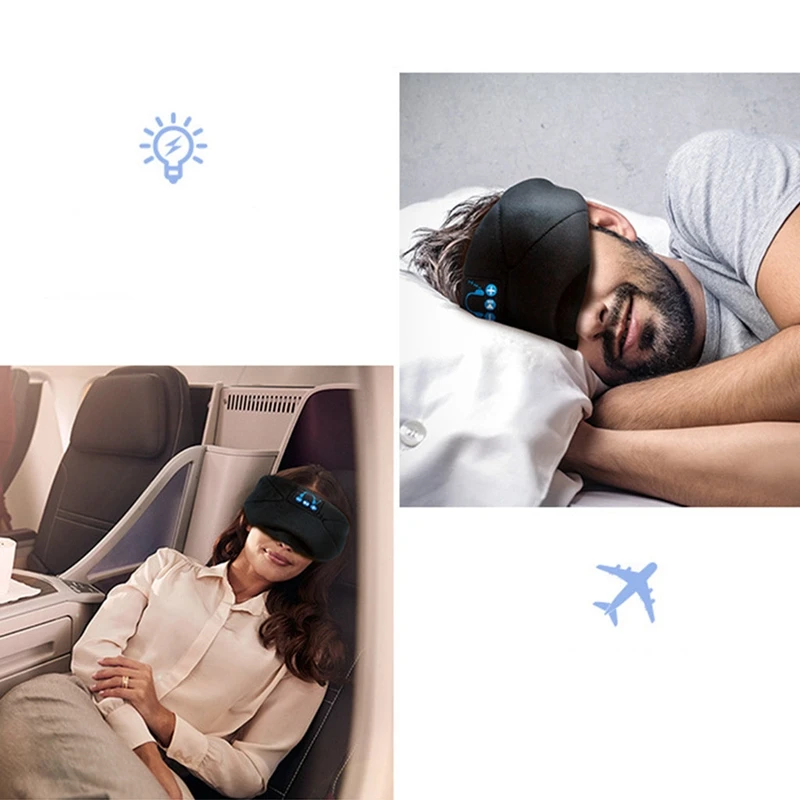 Беспроводная музыкальная bluetooth гарнитура Eyemask беспроводная стереоколонка