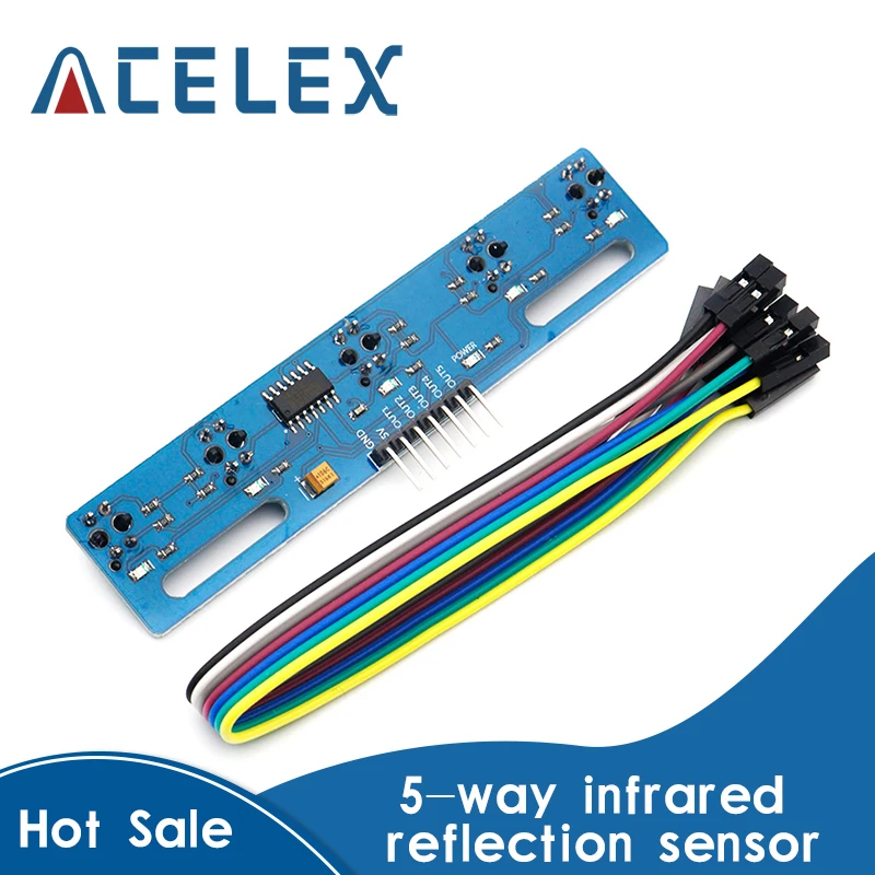 Инфракрасный светоотражающий датчик TCRT5000 5 каналов | Инструменты