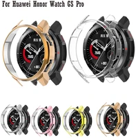screen protector for huawei honor watch gs pro smartwatch protective case cover shell replacement accessories frame cases tpu