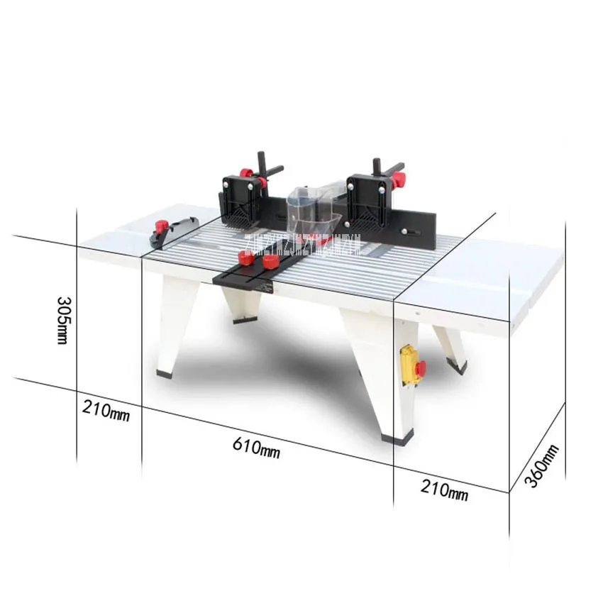 JRT-6136A Woodworking Workbench Engraving Machine Small Trimming Electromechanical Wood Milling/ Flip-chip | Инструменты