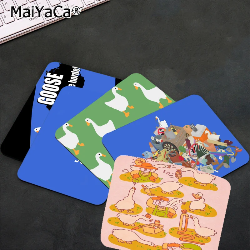 

MaiYaCa Untitled Goose Game small Mouse pad PC Computer mat Rubber PC Computer Gaming mouse pad