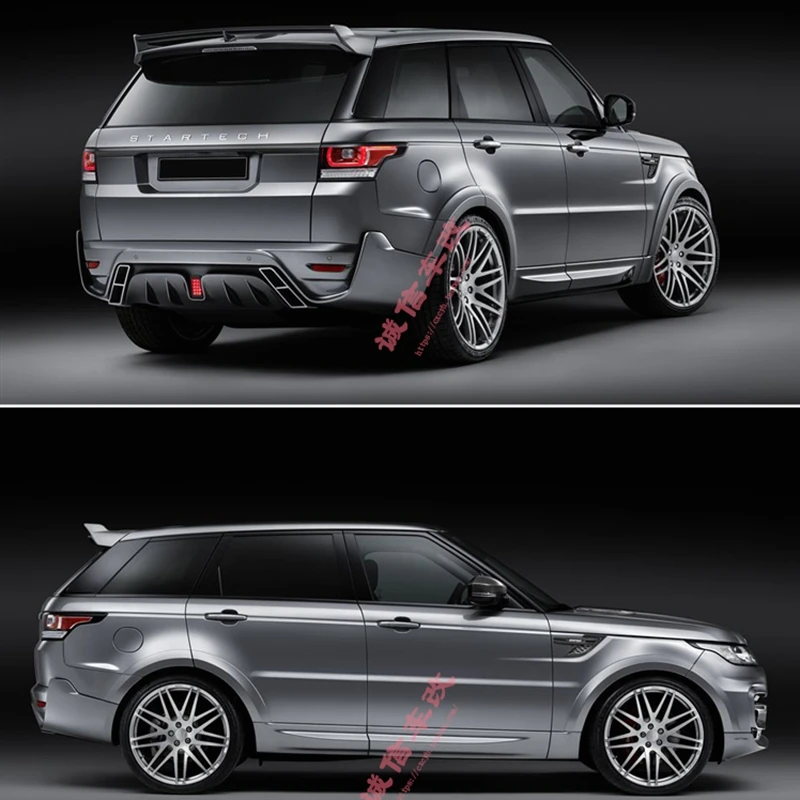 

Для Land Rover Range Rover EVOQUE 2012-2015 st style 4 шт. из углеродного волокна, Задняя Крышка багажника, автомобильный Стайлинг