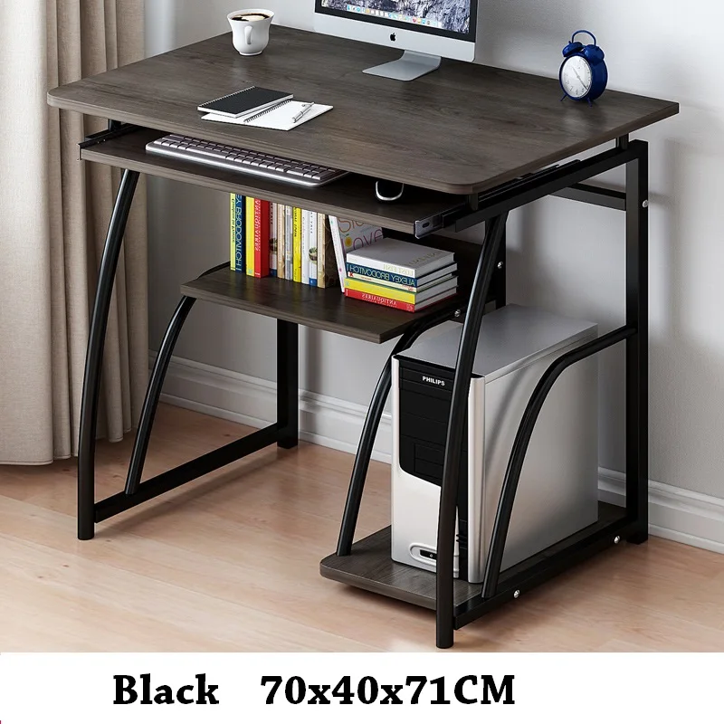 

Computer Desk Laptop Desk With Keyboard Shelf Home Office Student Study Writing Table With Storage
