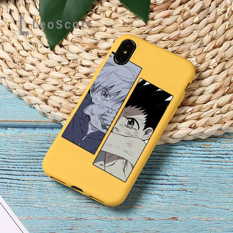 

Anime HUNTERHUNTER Phone Case Candy Color for iPhone 11 12 pro XS MAX 8 7 6 6S Plus X SE 2020 XR