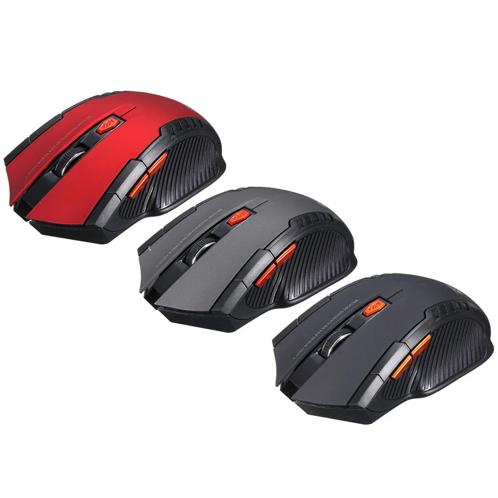 

2.4GHz Wireless Optical Mouse Game Console Suitable For PC Gaming Laptop New Gaming Wireless Mouse With USB Receiver Mouse