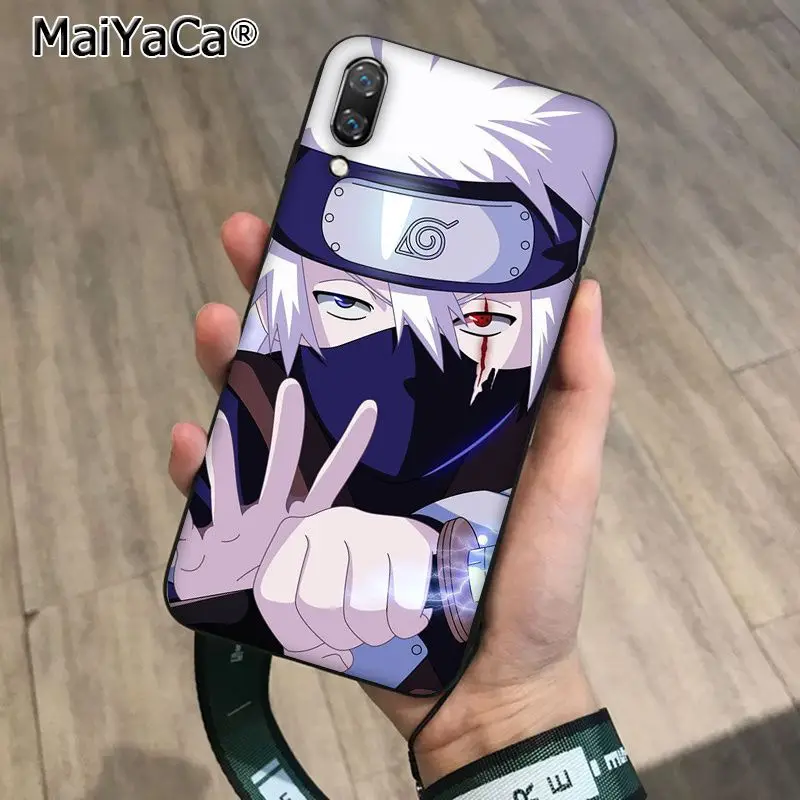 MaiYaCa Аниме Наруто Хатаке Какаши ТПУ мягкий чехол для телефона Huawei P10 plus 20 pro P20 lite