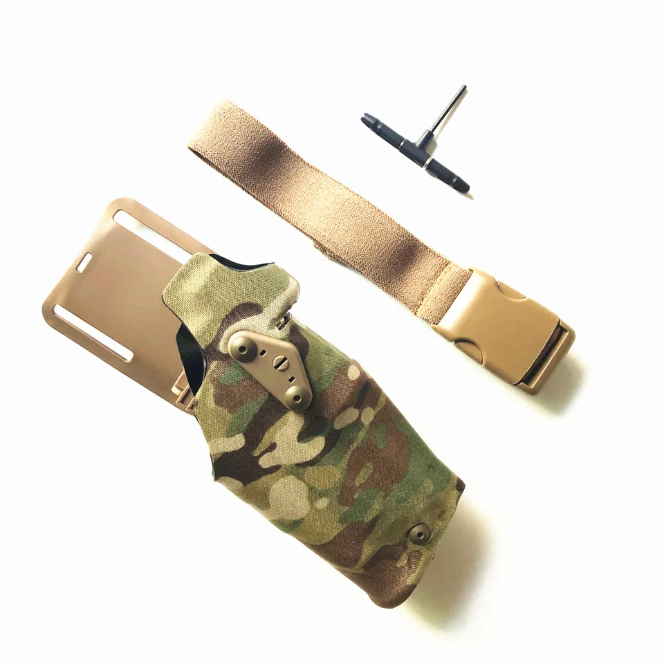 TMC тактический пистолет кобура X300 светильник-совместимый для G17/18 с QL крепление кобура панель Адаптер ноги кожух Прямая поставка