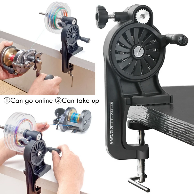 

Fishing Line Spooler Winder Machine Reel Spooler Fishing Line Winder Japanese Seiko Fish Water Wheel Wire Winding Device