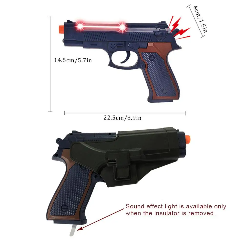 18 шт. комплект для ролевых игр полицейского костюм патруля Детские нарядные