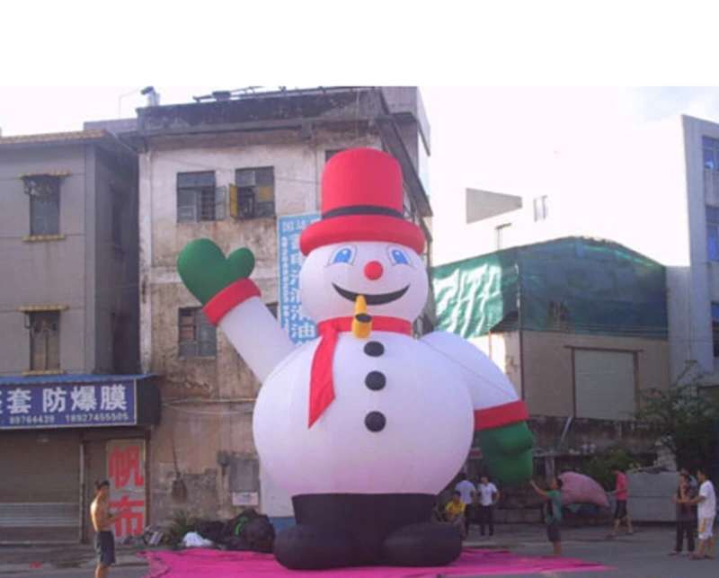

26 'надувной снеговик, рождественское праздничное украшение с воздуходувкой без светильник