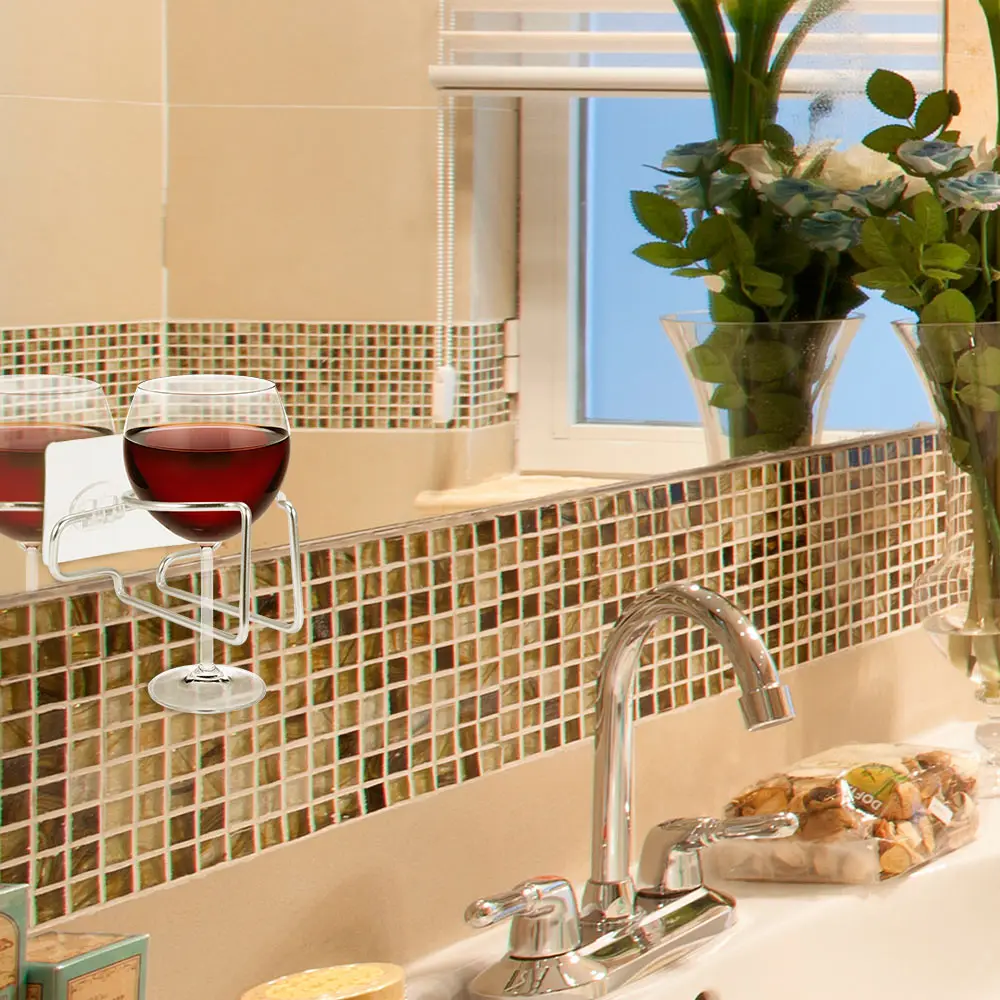 Нержавеющая сталь вина Стекло держатель висячие питьевой es стойка для фужеров