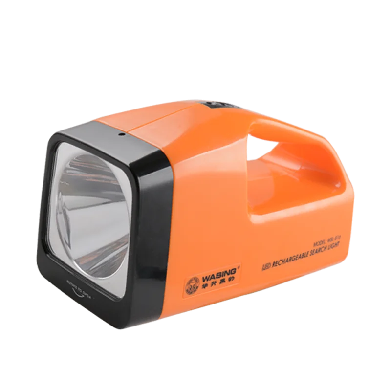 

High quality ABS engineering plastic searchlight hidden charger LED flashlight bright outdoor lighting light
