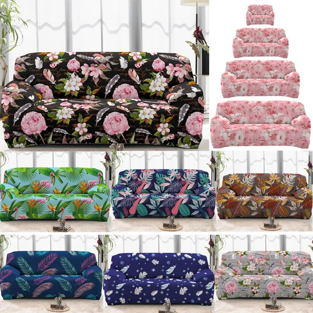 Растительным узором стрейч крышка для кресла диван Гостиная Чехол мебель
