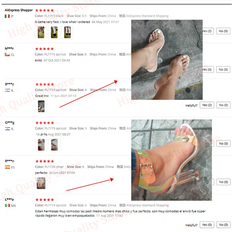 Sexy Transparent High Heels Women Shoes Fashion PVC Clear Pumps Women Heels Ladies Casual Buckle Strap Strippers Summer Sandals