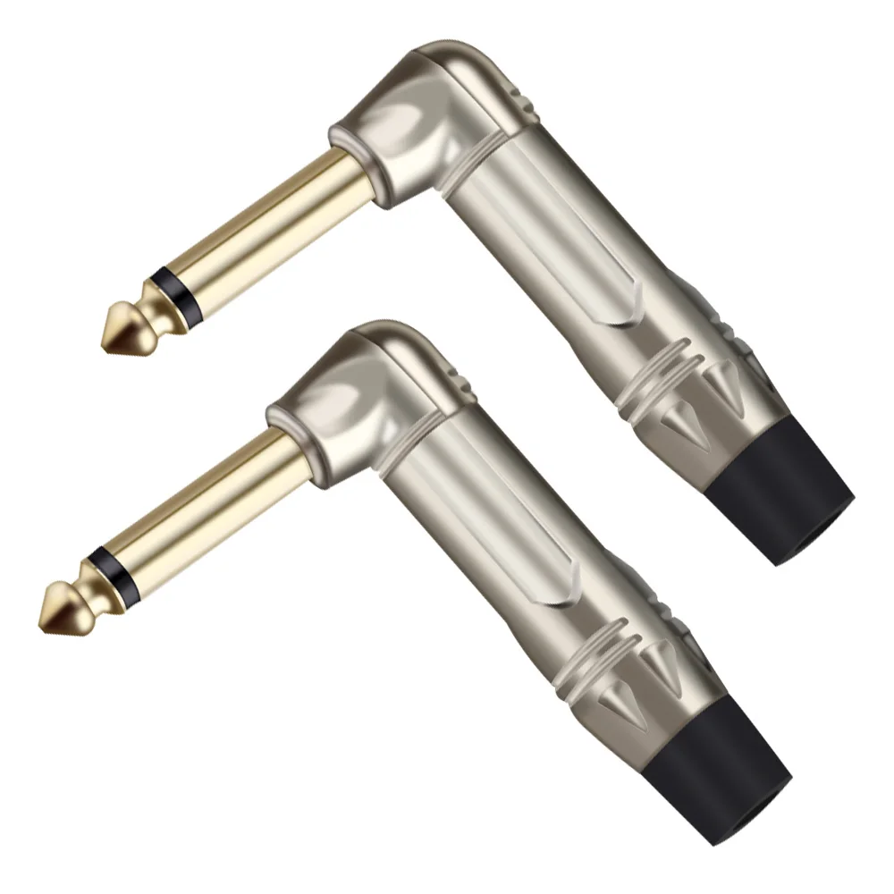 

10 шт. прямоугольный моно разъем 6,35 мм 6,3 мм Штекерный разъем позолоченный 3,5-дюймовый Штекерный микрофон