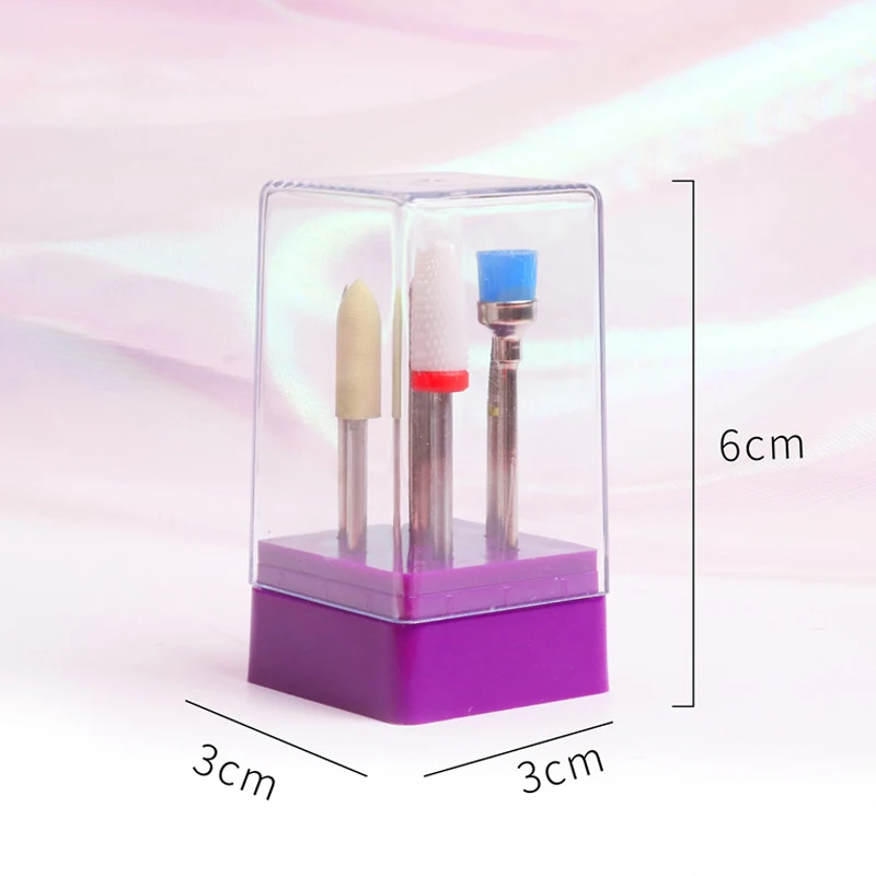 7 шт. набор керамических сверл для ногтей электрические сверла инструменты