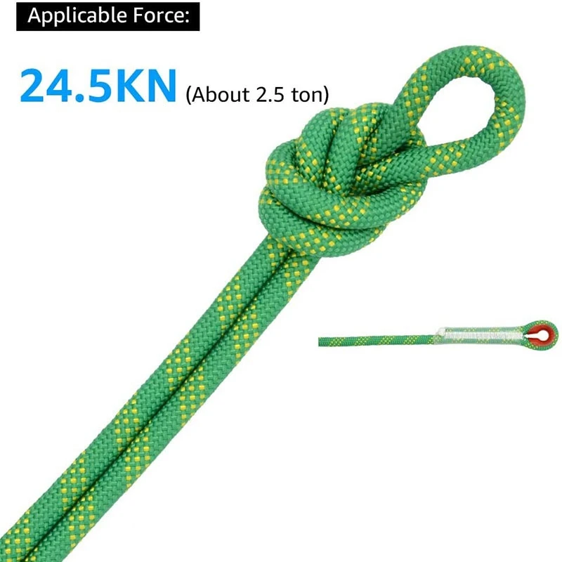 

New Sale 20M Rock Climbing Rope Diameter 10mm Fire Escape Rope , Escape Rope Climbing Equipment Emergency Rescue Parachute Rope