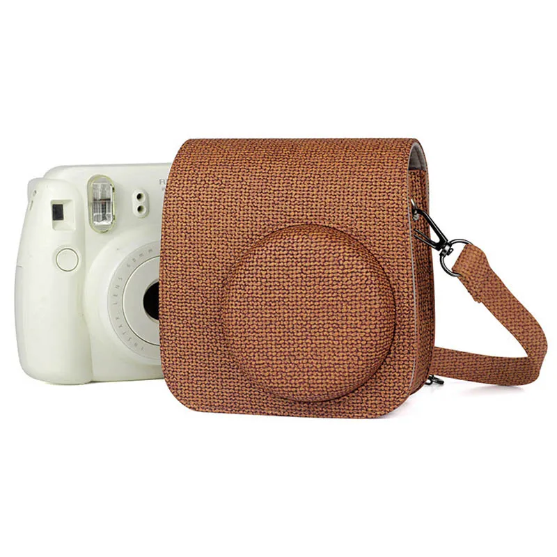 Чехол для Камеры Fujifilm Instax Mini 9 8 чехол из искусственной кожи с плечевым ремнем +