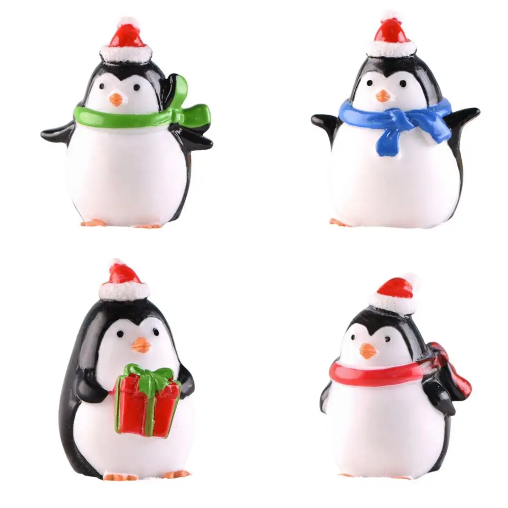 

1Pcs Resin Penguin Miniature Figurine Mini Animal Ornaments for DIY Garden Home Micro Landscape Decor Birthday Gifts