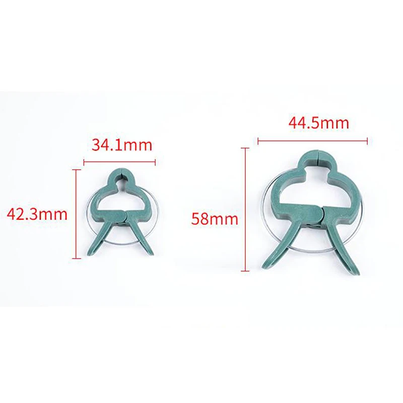 

10PCS / 20PCS Garden Plants Fastener Bracket Fixed Flower Seedling Stem Grafting Support Clips