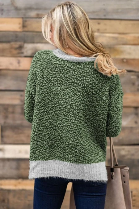 Осенняя рубашка с длинными рукавами для женщин пуловер Футболка круглым вырезом