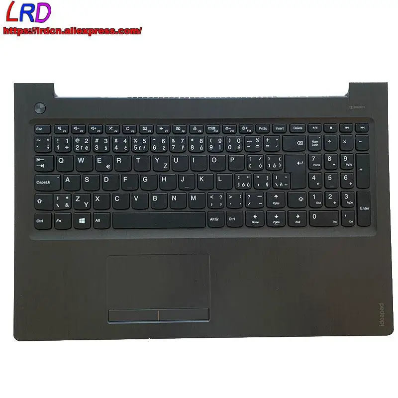 

New Palmrest Upper Case With Czech Keyboard Touchpad for Lenovo Ideapad 510-15ISK IKB 310-15ABR IAP ISK Laptop 5CB0L81541