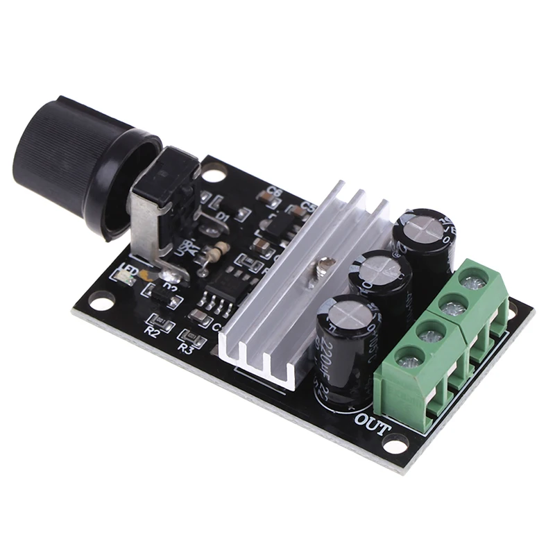 

1PCS DC 6V 12V 24V 28VDC 3A 80W PWM Motor Speed Controller Regulator
