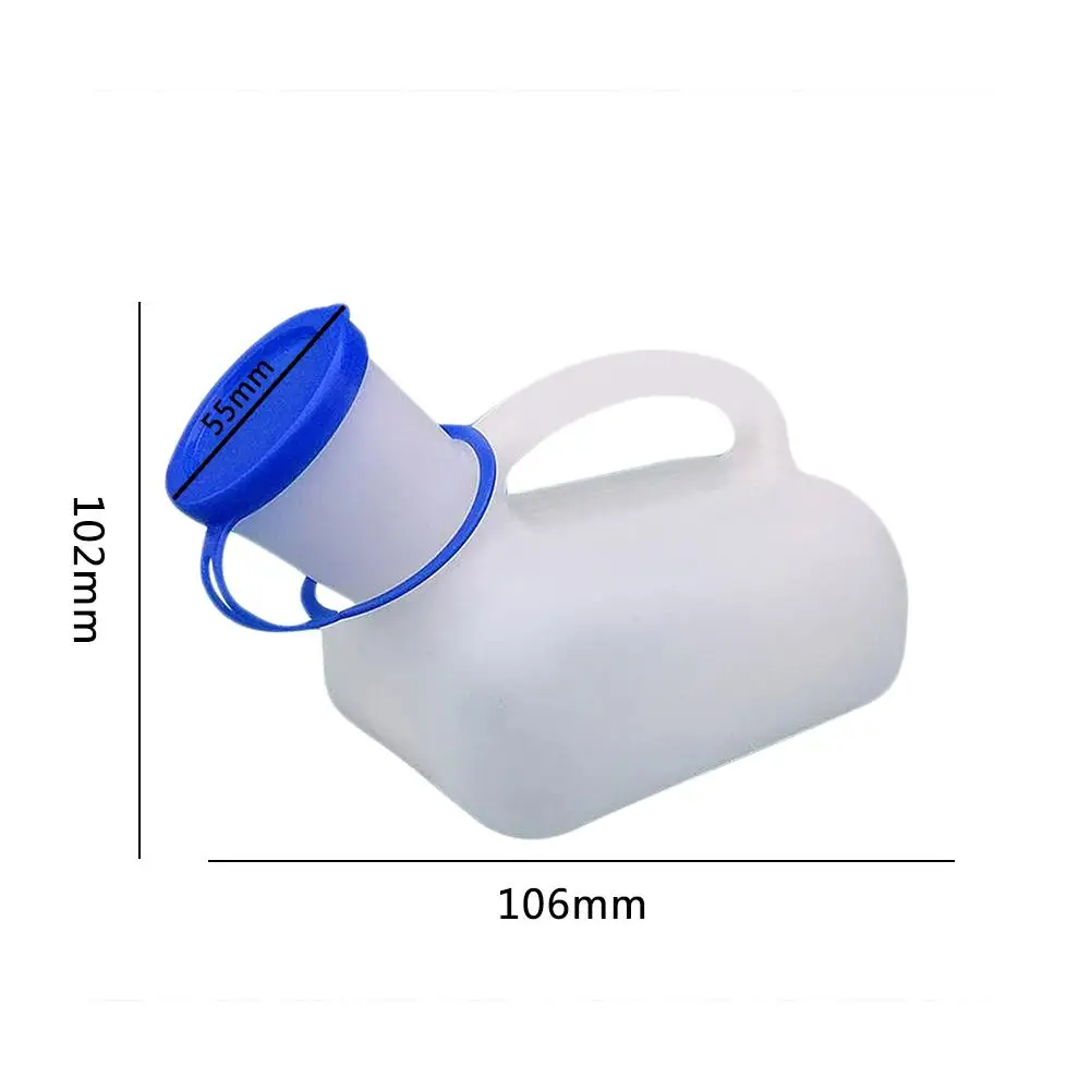 

1000ML Female Male Unisex Traveling Camping Portable Plastic PE Material Urinal Toilet with Connector Urinal Outdoor Supllies