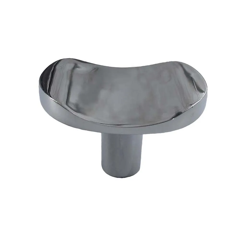 

Modern Chrome Plated Kitchen Knob Zinc Alloy Furniture Cabinet Drawer Pull Handle