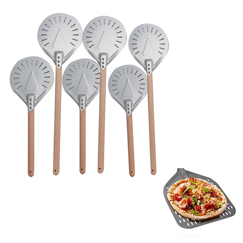 

7/8/9 дюймов длинная алюминиевая Лопата для пиццы с длинной ручкой кондитерский инструмент Аксессуары