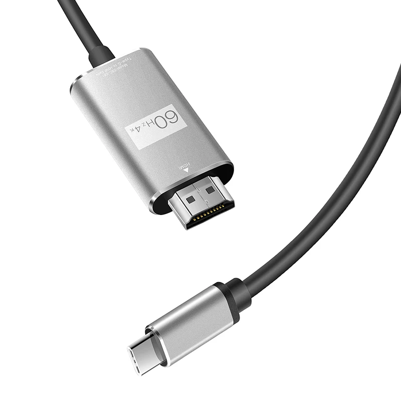 Кабель-адаптер ZEUSLAP 1 8 м USB C к HDMI 4K Тип Thunderbolt 3 для MacBook pro 2018 Samsung galaxy S9 Huawei P30 |